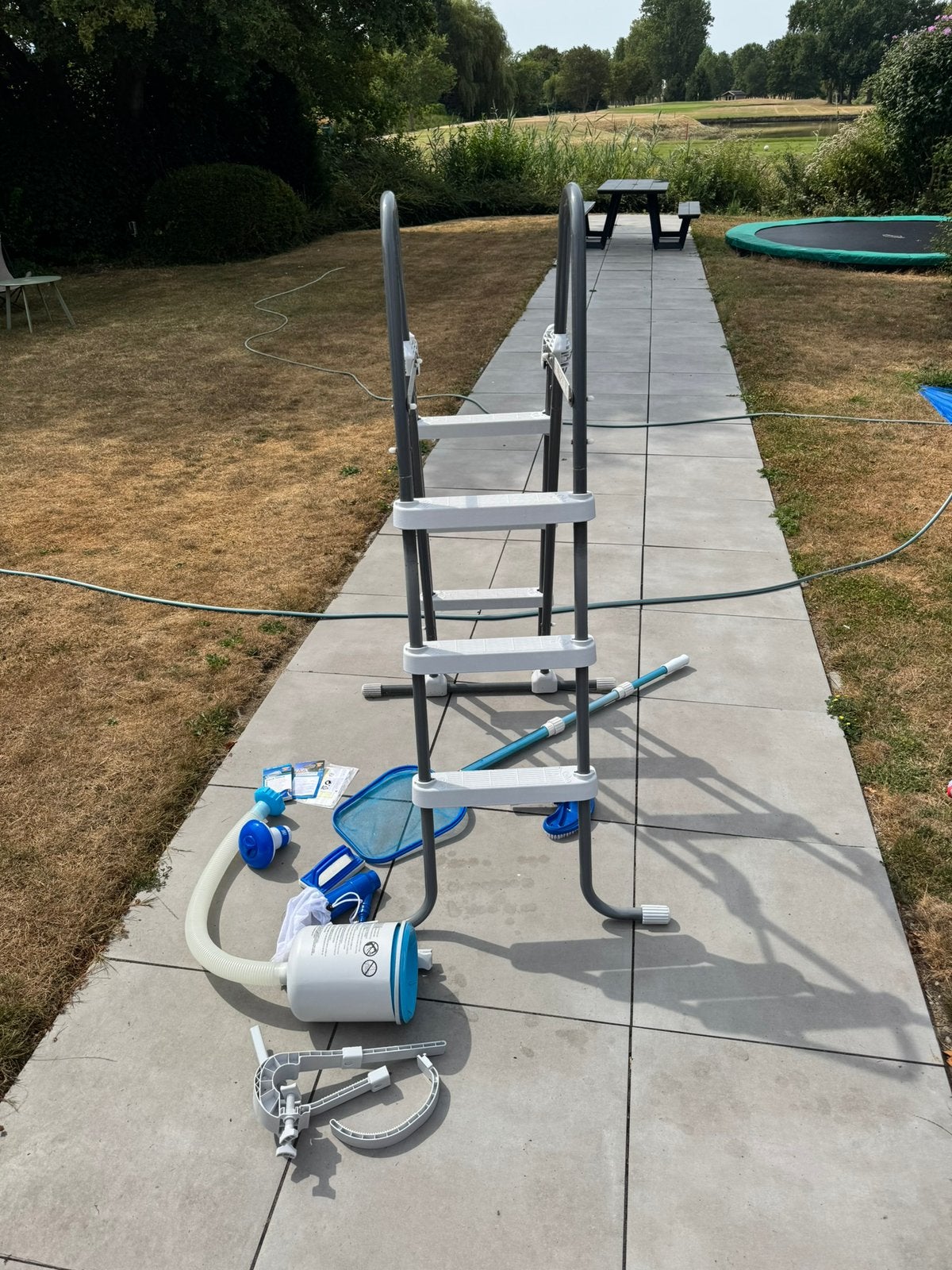 Intex accessoires: zwembad trap, skimmer, reparatie sets etc, Ophalen