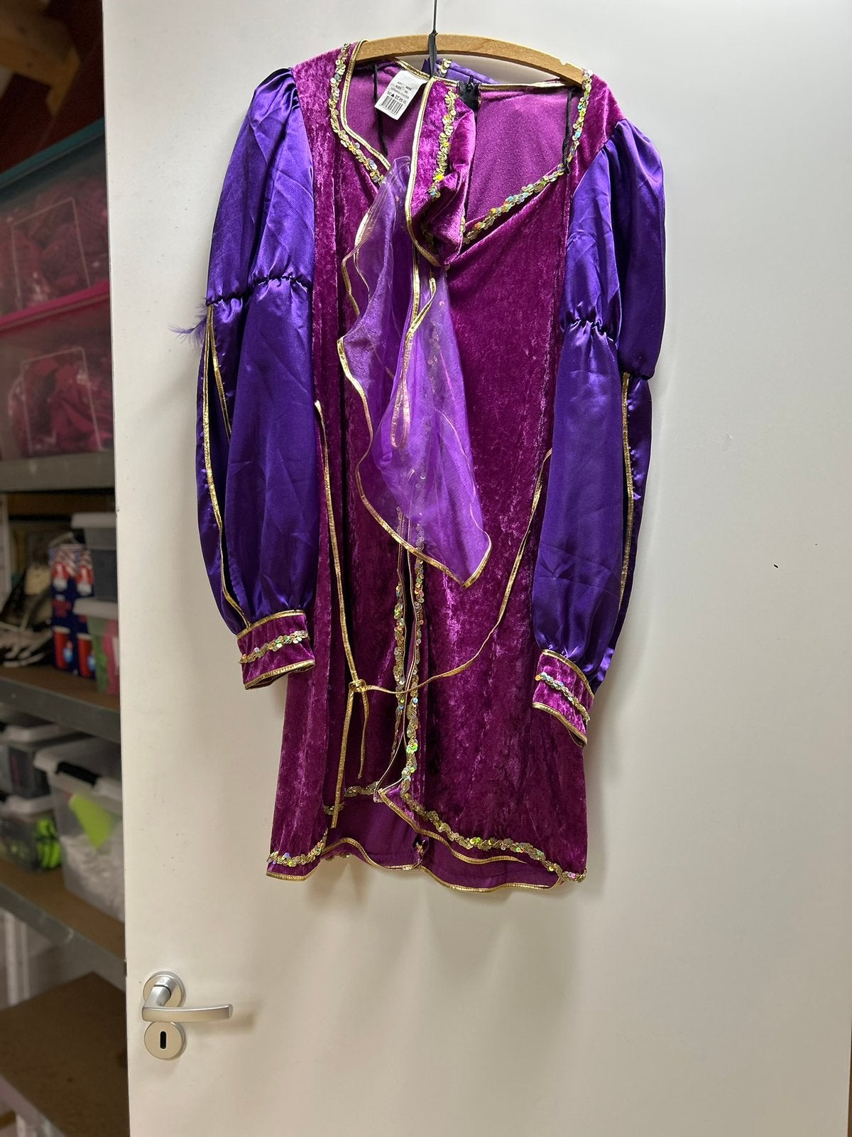 Oosters jurkje met sluier, Ophalen of Verzenden, Zo goed als nieuw, Carnaval