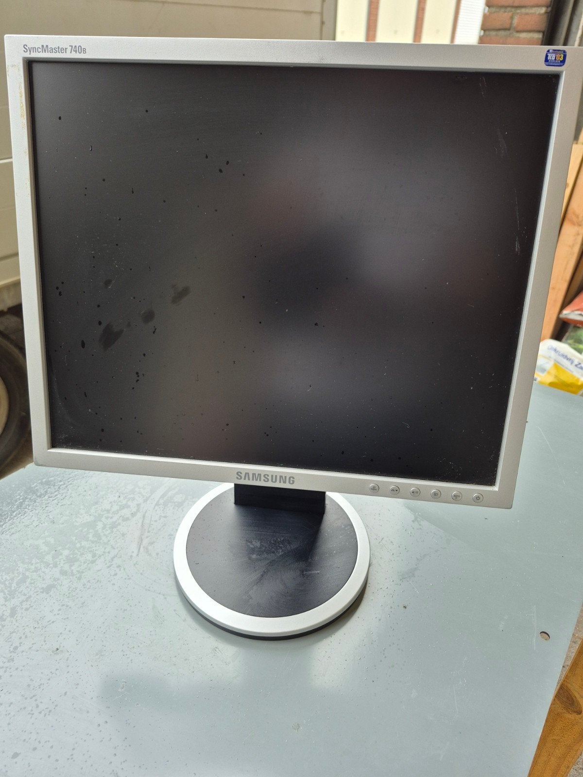 Samsung SyncMaster 740n Monitor - 17 inch, Computers en Software, Monitoren, Gebruikt, 60 Hz of minder, VGA, Overige typen, Overige resoluties