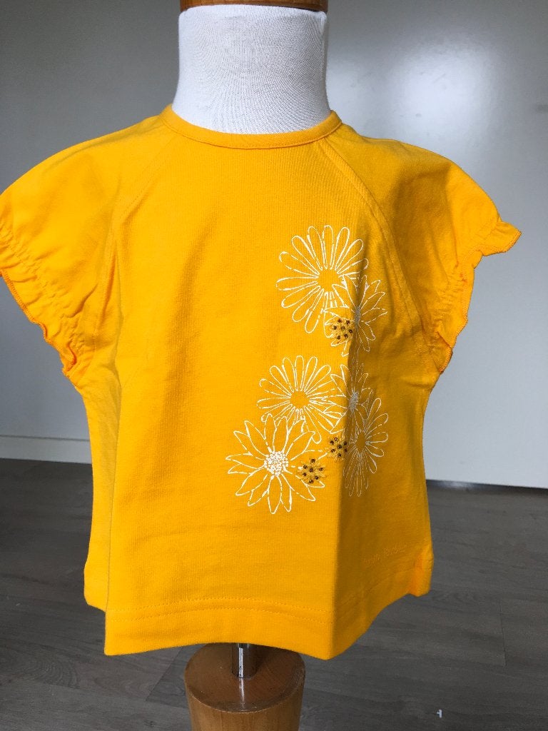 BARBARA FARBER shirt oker geel / oranje NIEUW maat 104 WG, Meisje, Nieuw, Ophalen of Verzenden, Shirt of Longsleeve