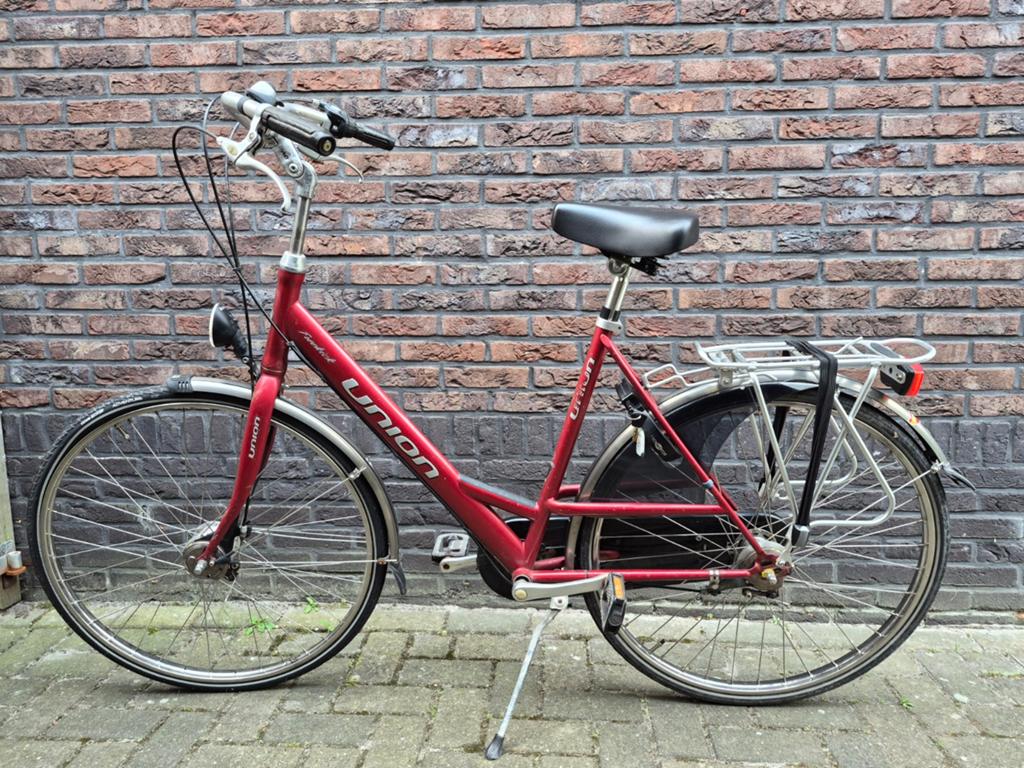 Damesfiets, Fietsen en Brommers, Fietsen | Dames | Damesfietsen, Gebruikt, Overige merken, Versnellingen, Ophalen