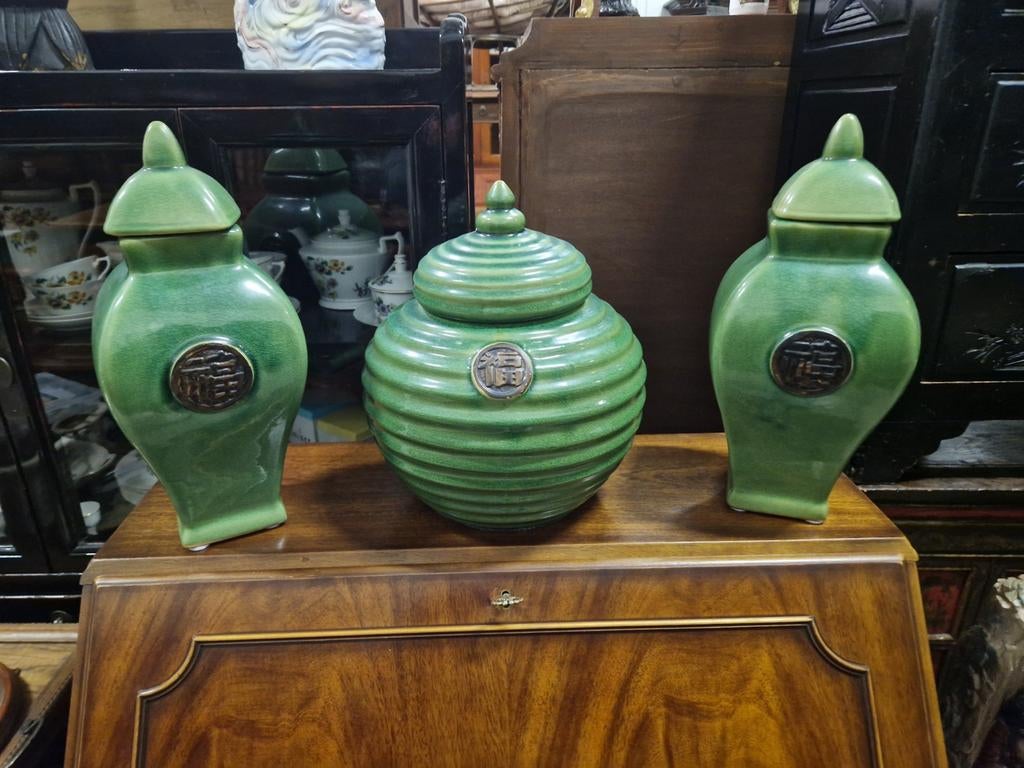 Chinese kruiken set, Ophalen of Verzenden, Nieuw, Aardewerk of Porselein, Minder dan 50 cm
