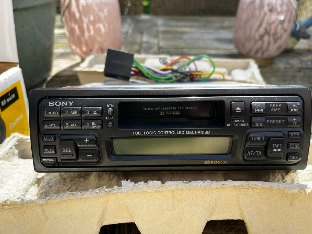 Sony XR-6700RDS Cassette Autoradio met Dolby B NR, Ophalen, Gebruikt