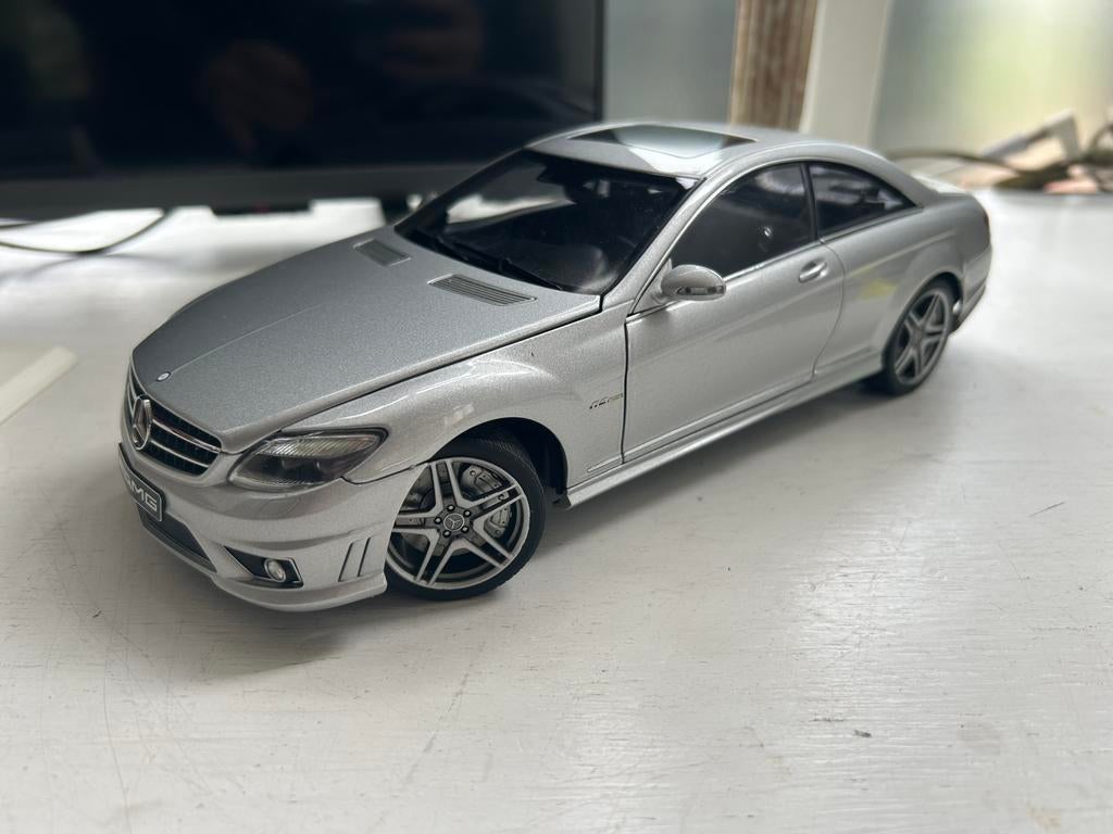 AUTOart 1:18 Mercedes Benz CL63 AMG Coupe, Hobby en Vrije tijd, Modelauto's | 1:18, Ophalen of Verzenden, Zo goed als nieuw, Autoart