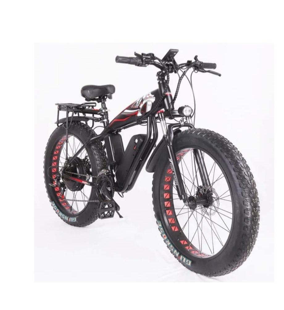 Fatbike Sheng Milo 26 inch Nieuw in doos 2xaccu, Fietsen en Brommers, Elektrische fietsen, Nieuw, 51 tot 55 cm, 50 km per accu of meer