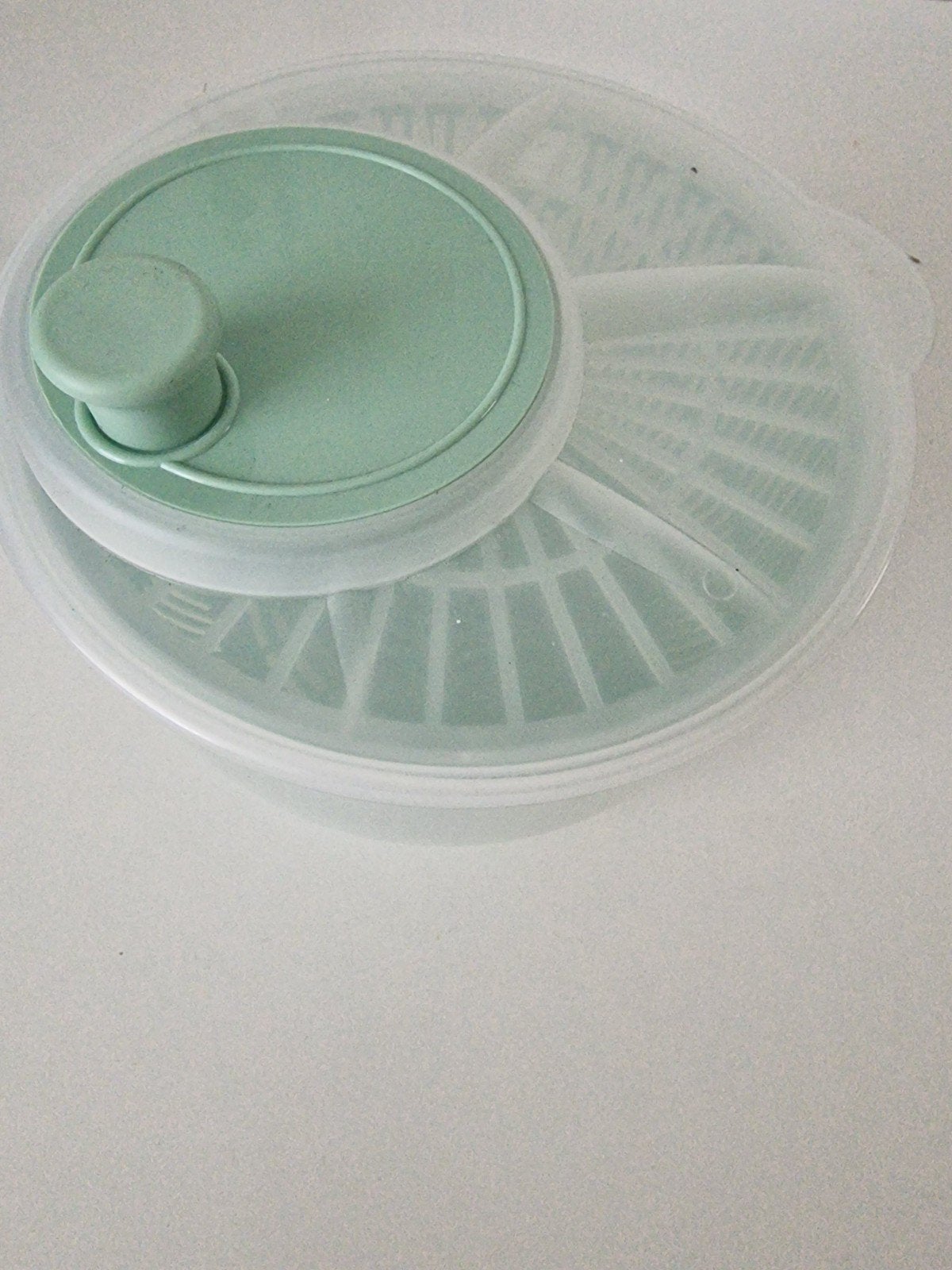 Salade centrifuge - Groen/Transparant, Kunststof, Ophalen of Verzenden, Groen, Overige typen