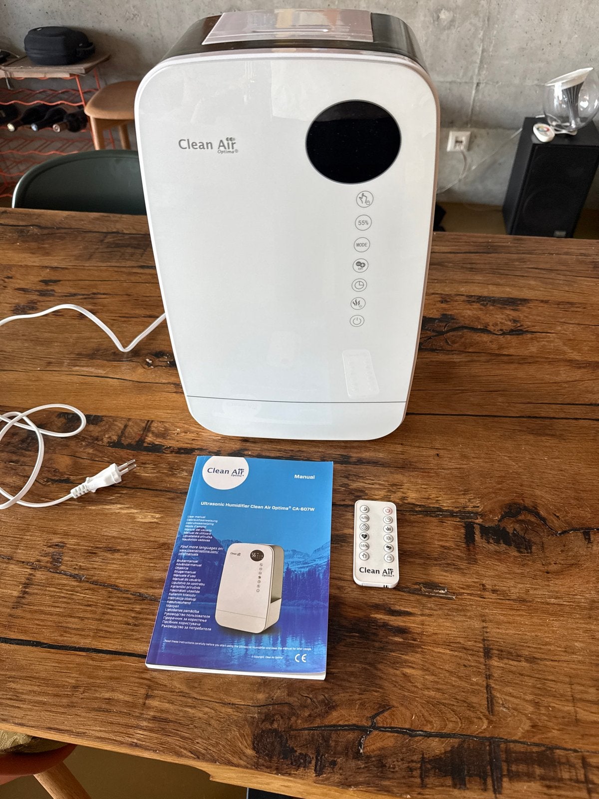 Clean Air Optima CA-607W Ultrasone Luchtbevochtiger