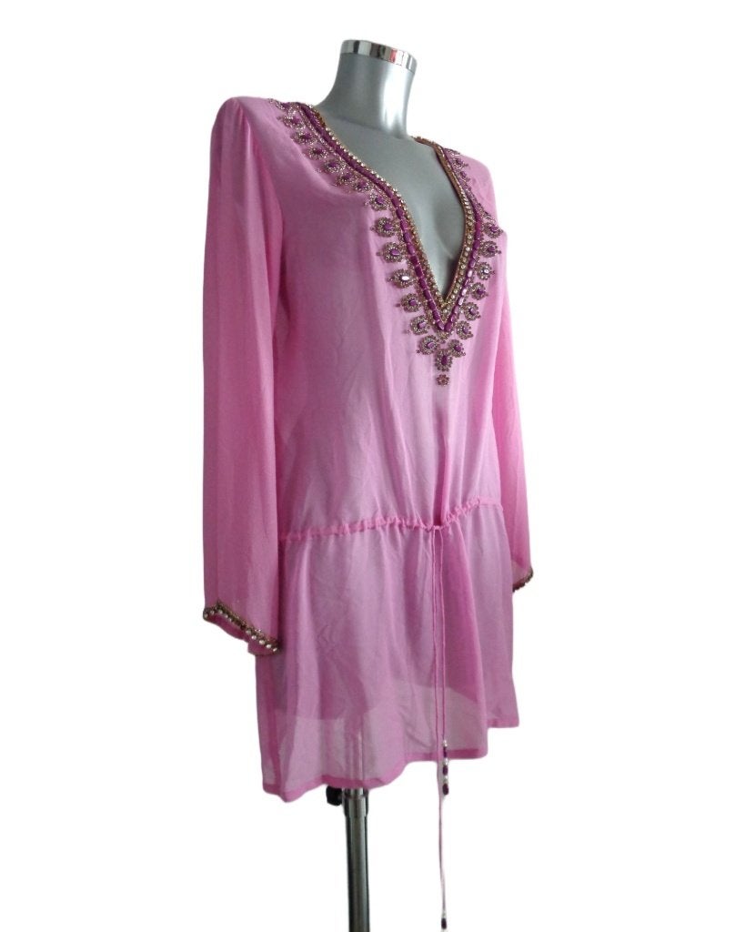 TAJ by Sabrina Crippa exclusieve tuniek zijde NIEUW, medium, Kleding | Dames, Blouses en Tunieken, Ophalen of Verzenden, Nieuw