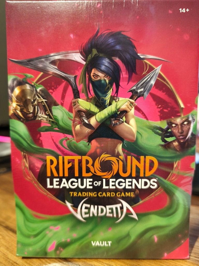 League of Legends Riftbound Vendetta vault sealed, Ophalen of Verzenden, Nieuw, Boosterbox