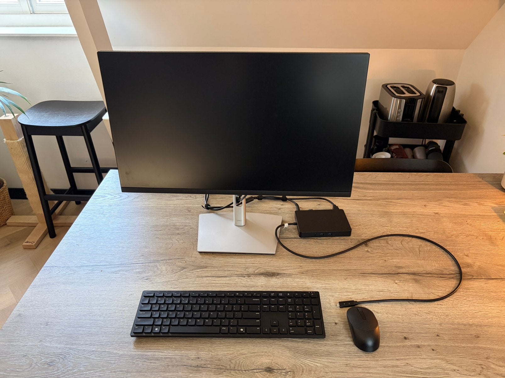 Volledige Werkplek van Dell (Monitor, docking station, etc), Computers en Software, Monitoren, Ophalen, IPS, Full HD, Zo goed als nieuw