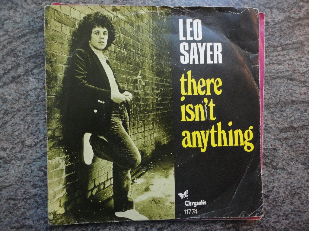 Leo Sayer - There isn't anything NL 1977 FH, Gebruikt, Fotohoes, 7 inch, Ophalen of Verzenden