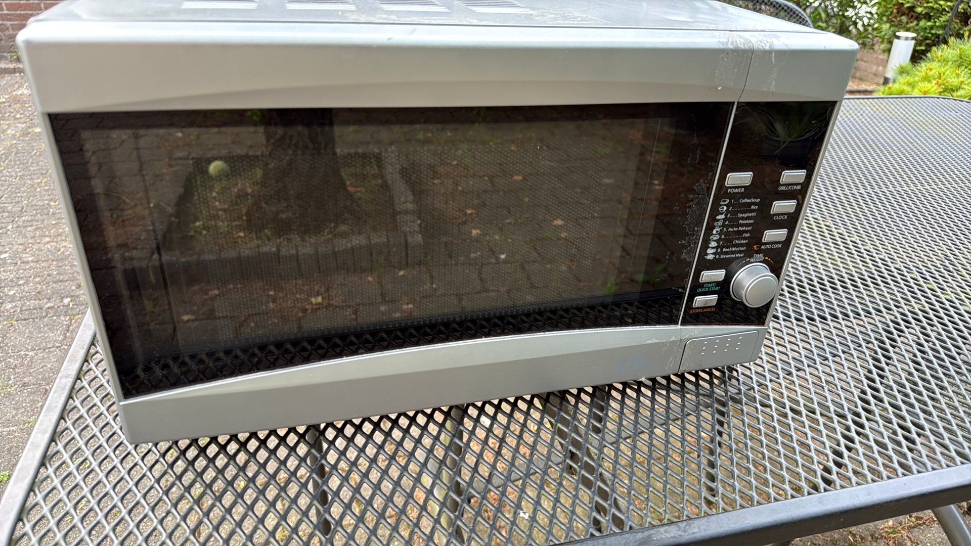 Magnetron 1200w, Ophalen, Combimagnetron, Gebruikt, Grill