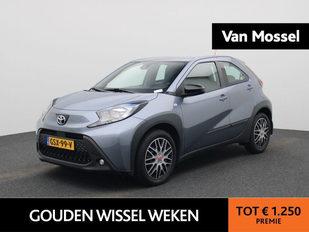 Toyota Aygo X 1.0 VVT-i S-CVT Play Automaat | Apple/Android, Auto's, Toyota, Bedrijf, Te koop, Aygo X, ABS, Achteruitrijcamera
