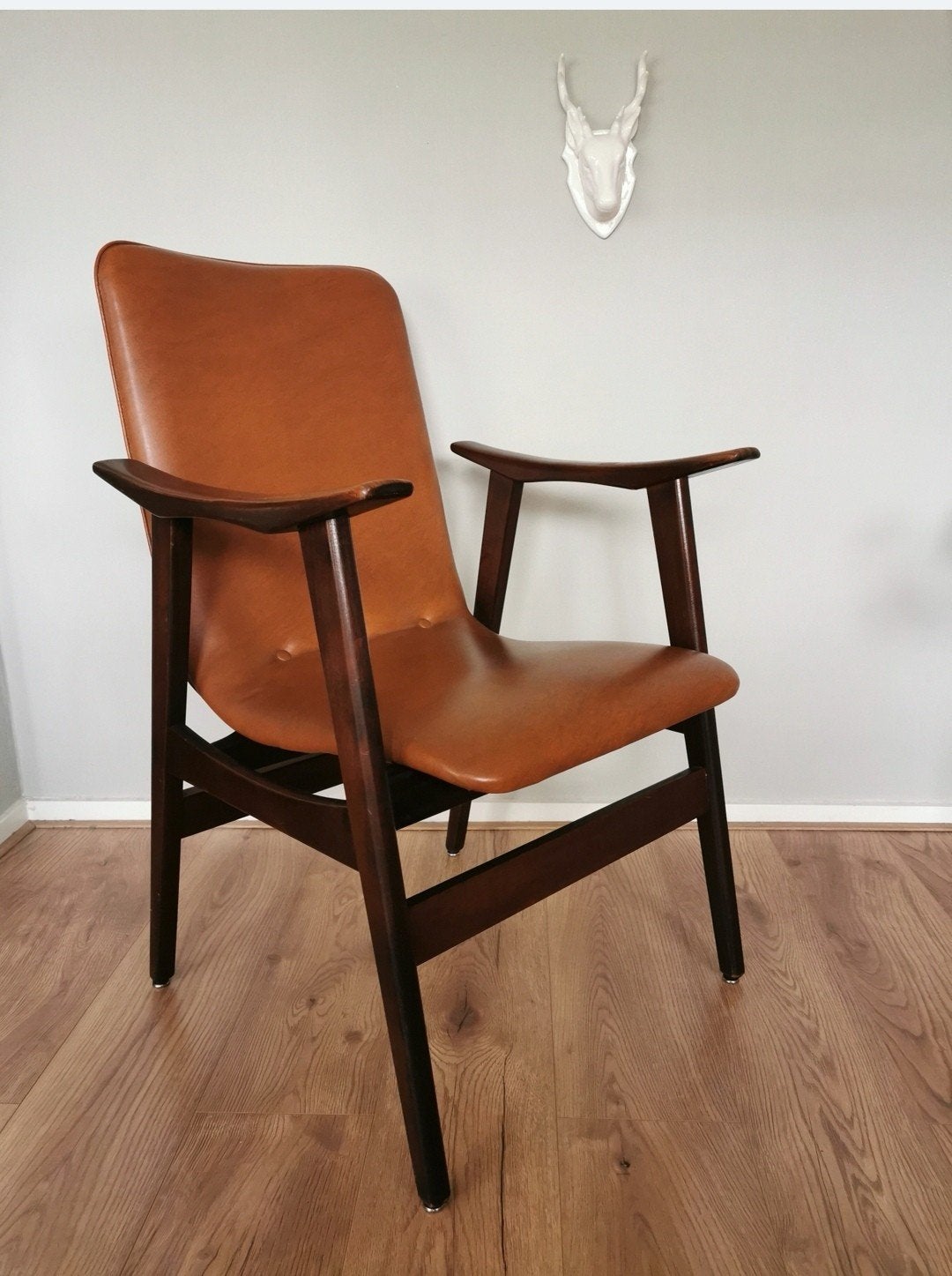 Vintage mid-century fauteuil Louis van Teeffelen, Ophalen