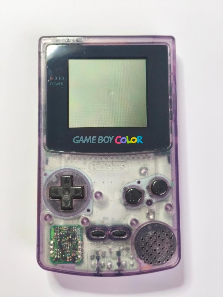 Nintendo Game Boy Color (GBC) - Doorzichtig Paars, Spelcomputers en Games, Spelcomputers | Nintendo Game Boy, Nintendo, Gebruikt