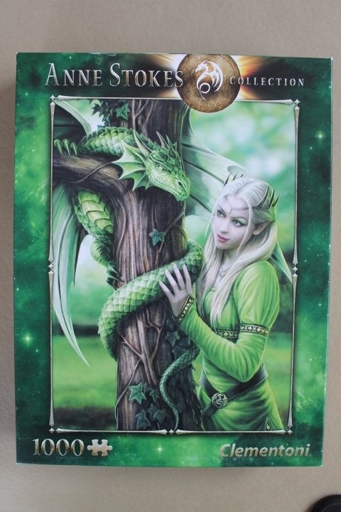 Clementoni Anne Stokes Kindred Spirits legpuzzel (1000), Ophalen of Verzenden, 500 t/m 1500 stukjes, Gebruikt, Legpuzzel