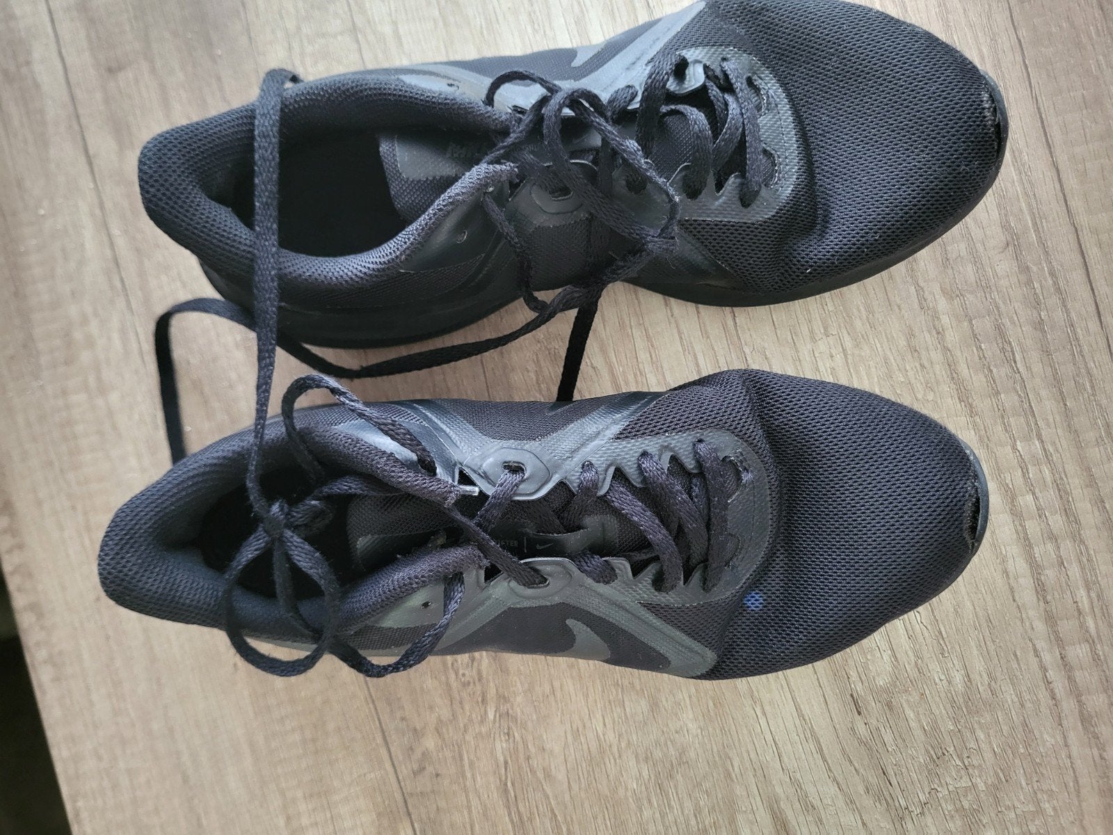 Nike Downshifter 10 Zwarte Hardloopschoenen Maat 40, Zwart, Nike, Ophalen of Verzenden, Sneakers of Gympen