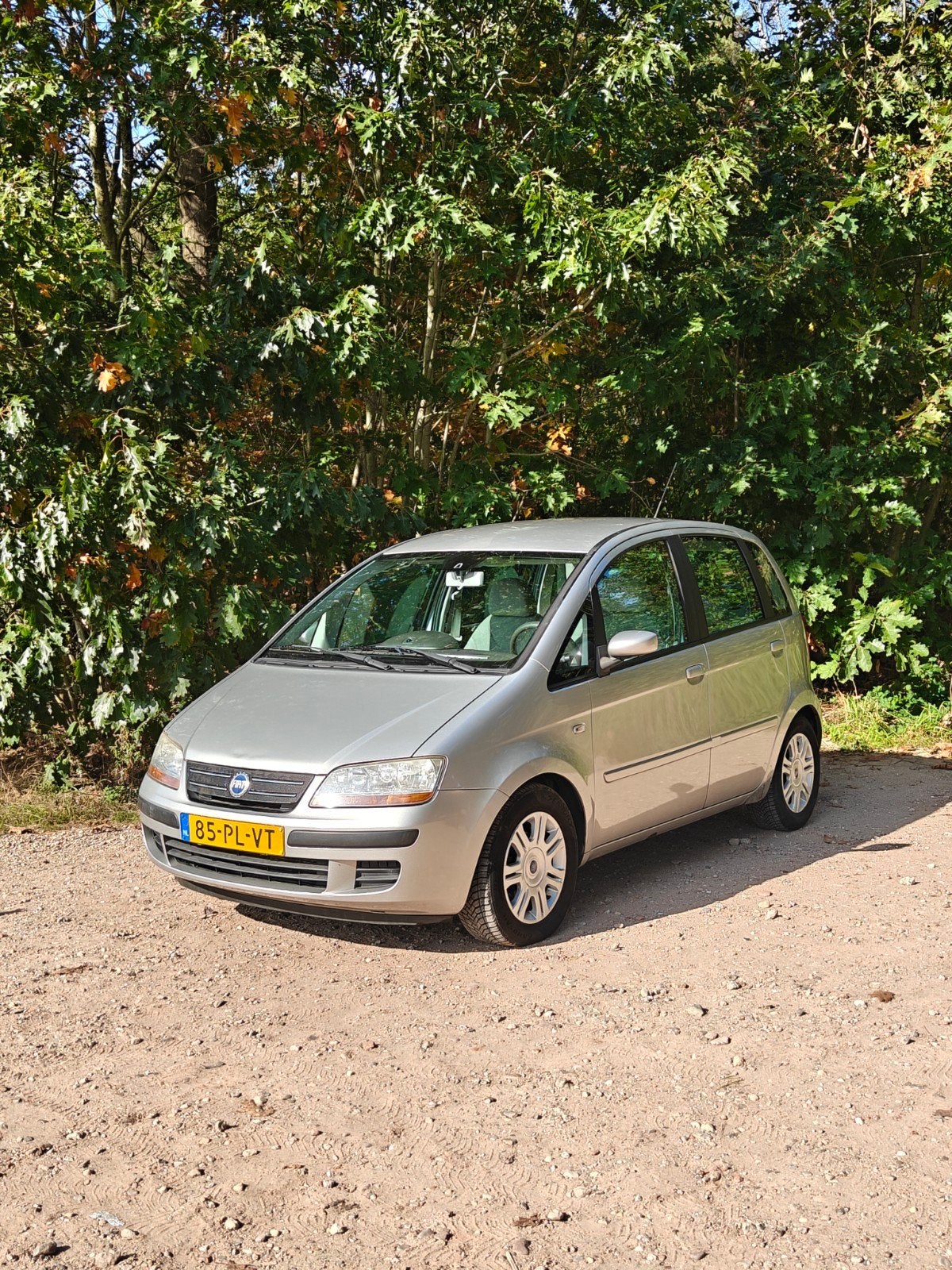 Fiat Idea 1.4 16V 2004 Grijs, Voorwielaandrijving, 15 km/l, Idea, 400 kg