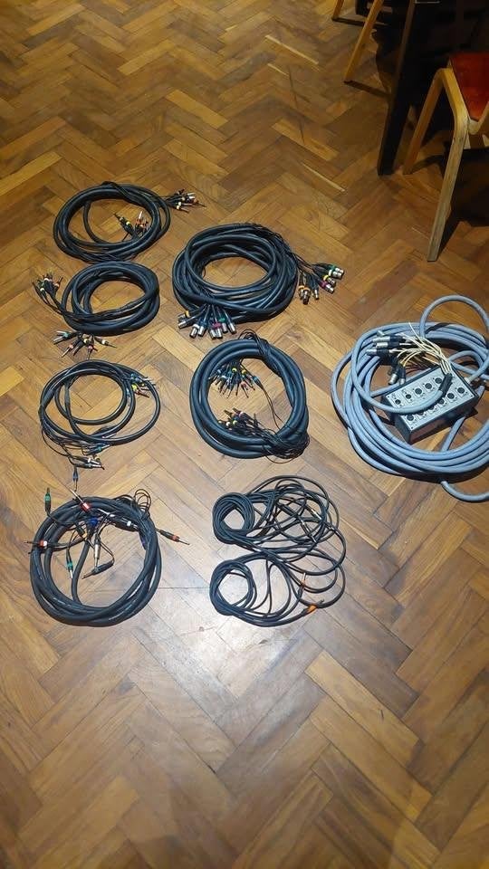 Diverse multikabels voor studio, Ophalen of Verzenden, Gebruikt, Audio