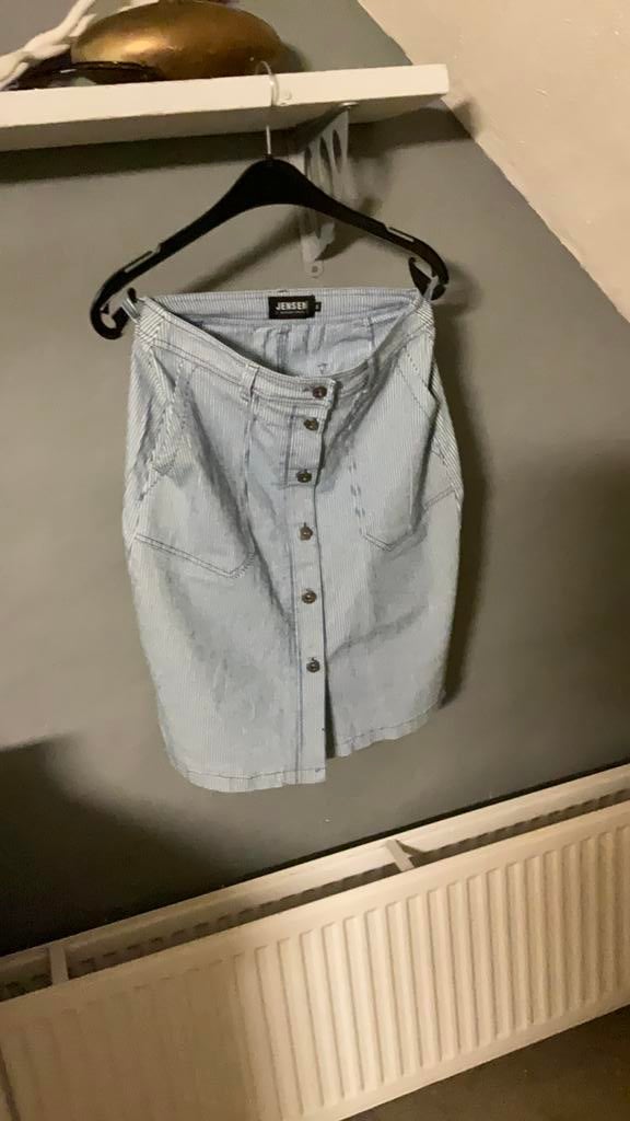 Streep Rok maat 34, Kleding | Dames, Zwart, Ophalen of Verzenden, Zo goed als nieuw, Maat 34 (XS) of kleiner