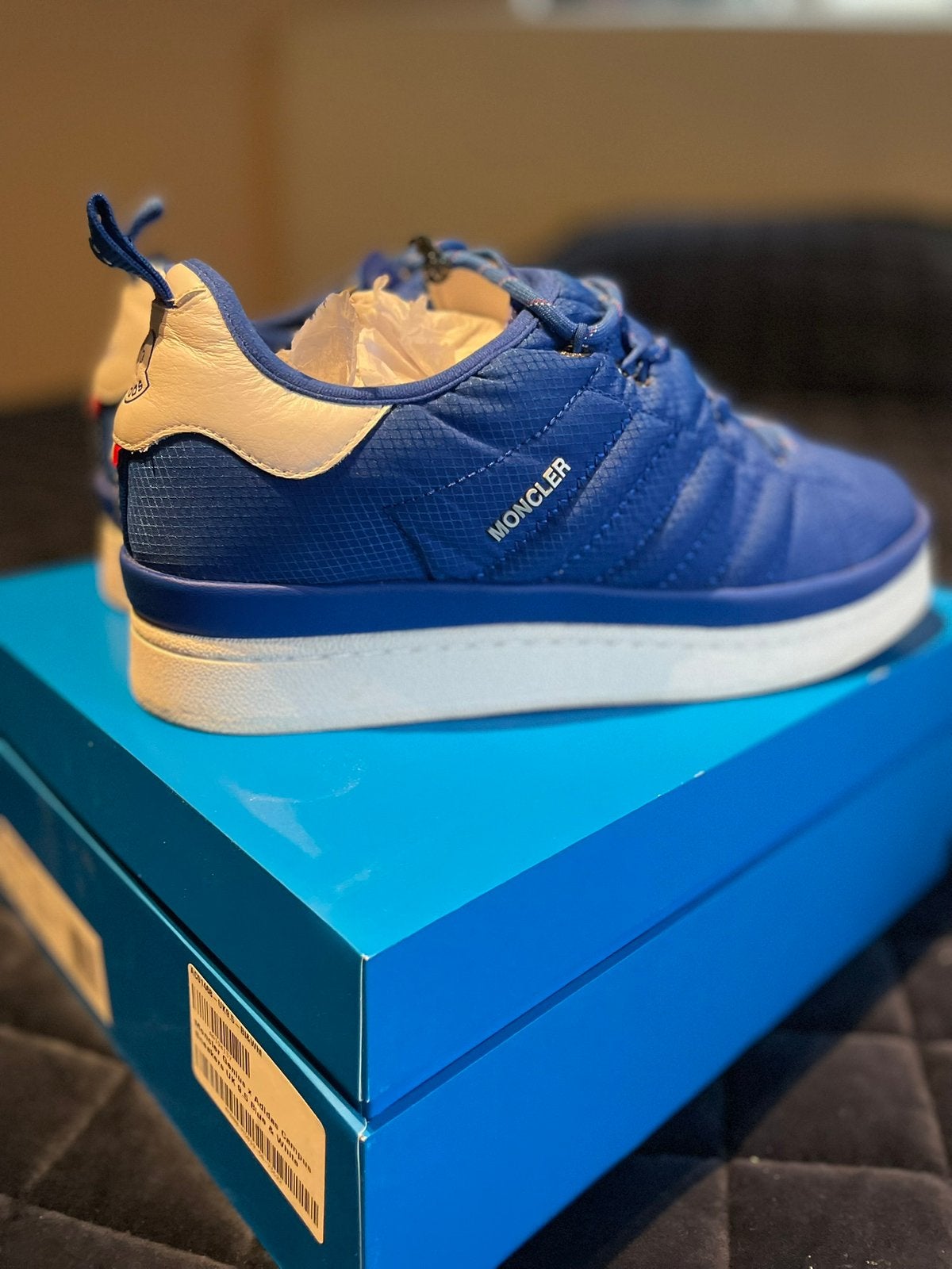 Adidas X Moncler Maat 44, Ophalen of Verzenden, Zo goed als nieuw, Zwart