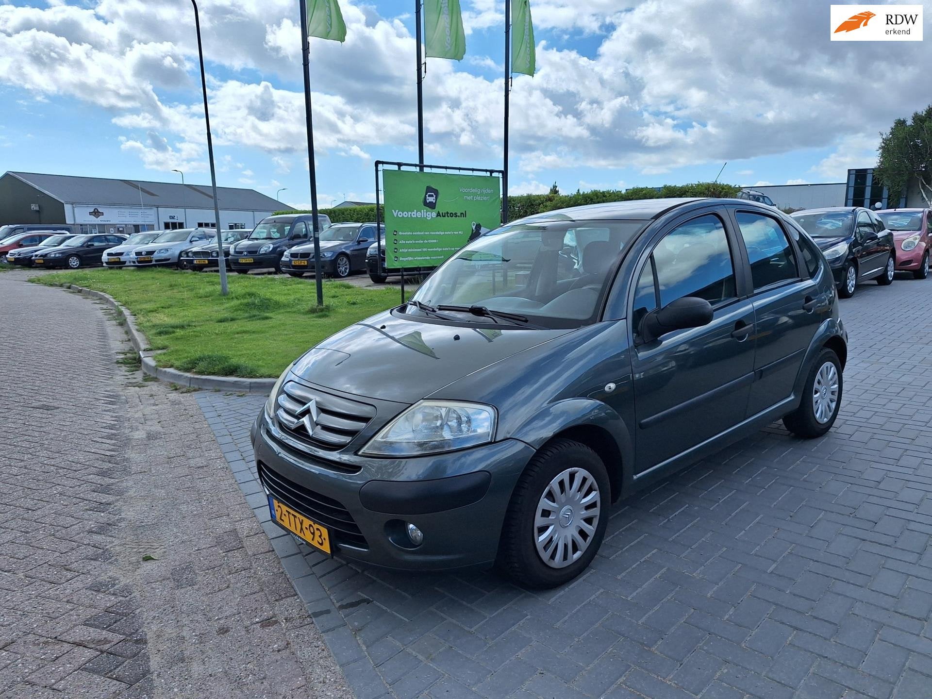 Citroen C3 1.4 HDi Ligne Prestige / Nette auto / APK feb 202, Voorwielaandrijving, 1160 kg, Gebruikt, 1398 cc