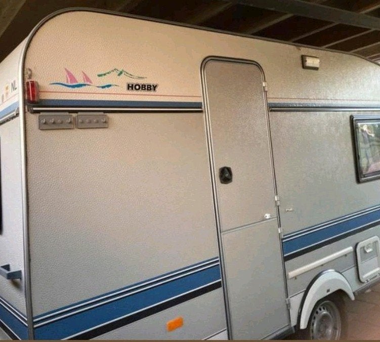 Hobby Caravan - Comfortabel en Compleet, Caravans en Kamperen, Caravans, Particulier, tot en met 4, Rondzit, Hobby, Fietsenrek