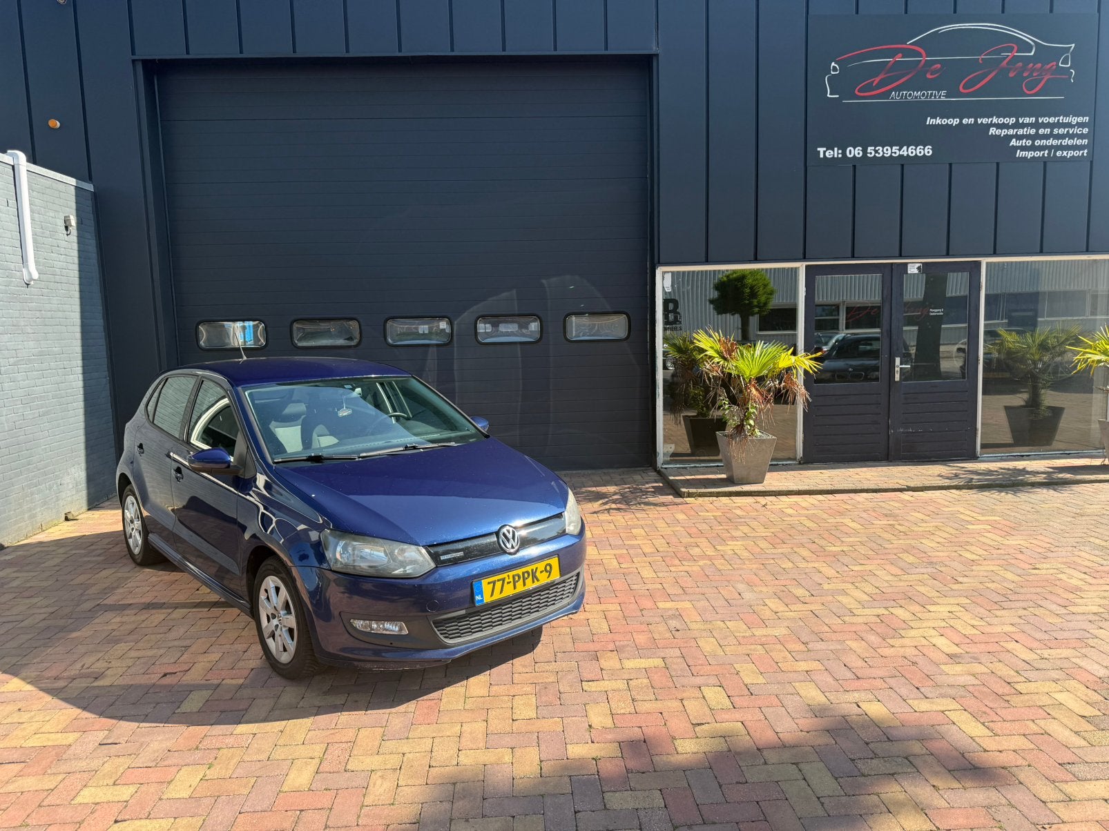 Volkswagen Polo 1.2 TDI 55KW BM 2011 Blauw apple carplay, Auto's, Voorwielaandrijving, Euro 5, Stof, 74 pk