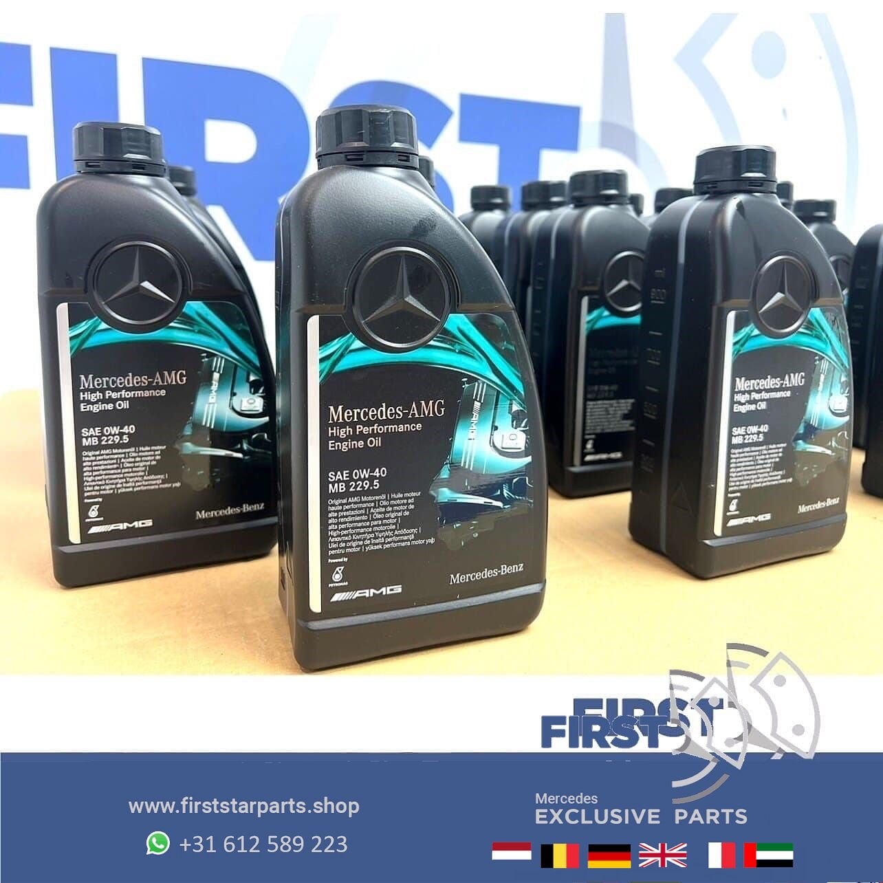 Mercedes 1 LITER 0W40 MOTOR OLIE AMG 1L A35 A45 A45S CLA35 C, Ophalen of Verzenden, -, -, -