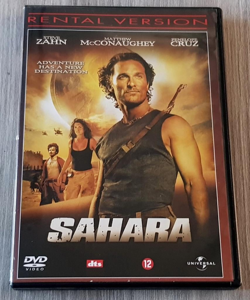 DVD Sahara [Actie/Avontuur], Vanaf 12 jaar, Ophalen of Verzenden, Zo goed als nieuw, Overige genres