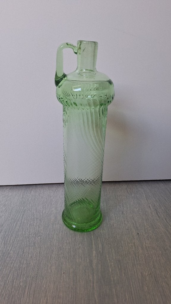 19e-eeuwse Boheemse Biedermeier karaf, Antiek en Kunst, Antiek | Glas en Kristal, Ophalen of Verzenden