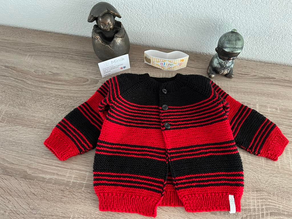 Handmade baby/kinder vestje maat 92/98., Ophalen of Verzenden, Nieuw, Jongetje of Meisje, Truitje of Vestje