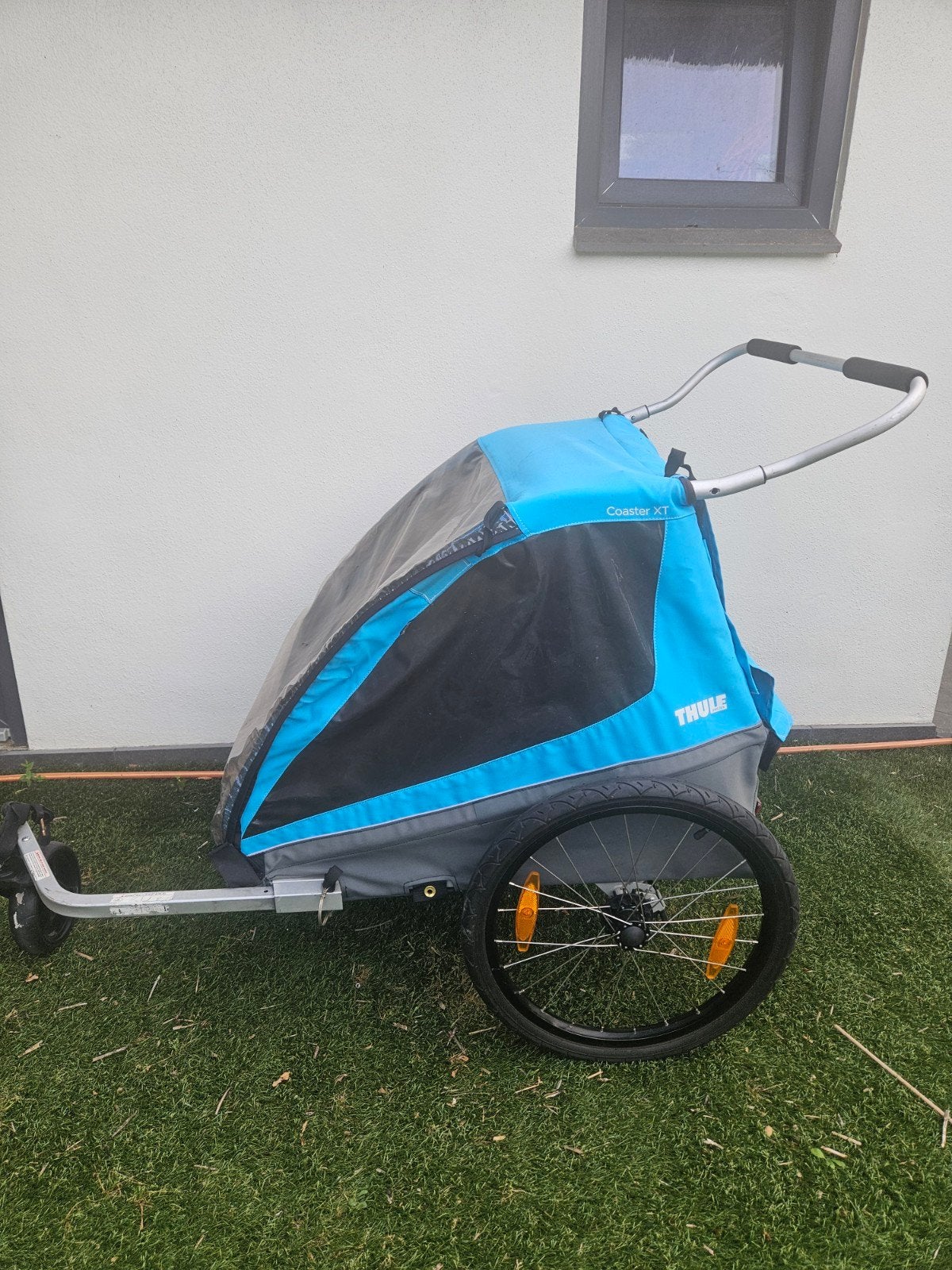Thule Coaster XT, Fietsen en Brommers, Ophalen of Verzenden, Gebruikt, Kinderkar, 40 tot 60 kg