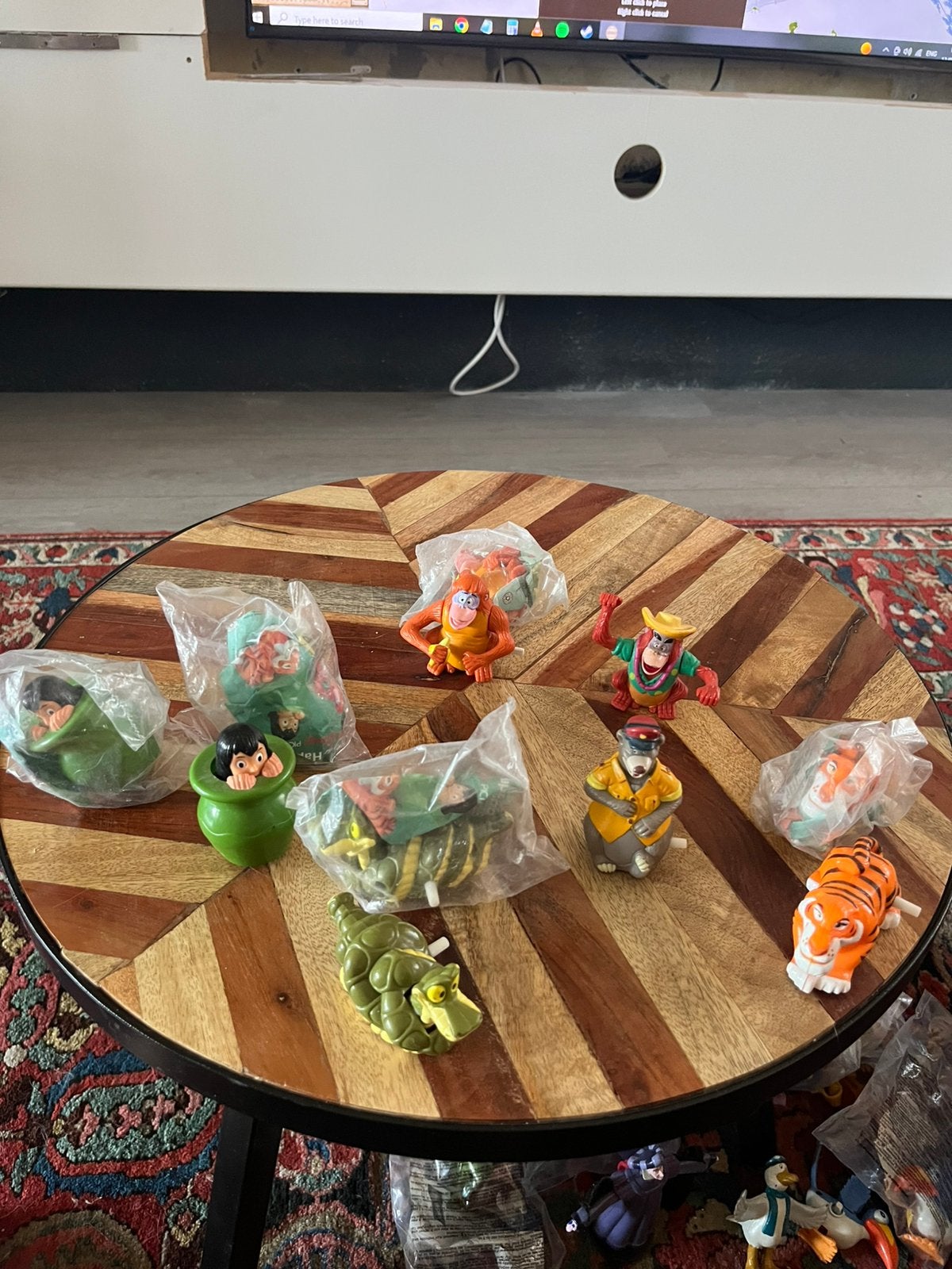 McDonald's Happy Meal set Jungle Book 1993, Verzamelen, Beelden en Beeldjes, Zo goed als nieuw, Dier, Ophalen of Verzenden