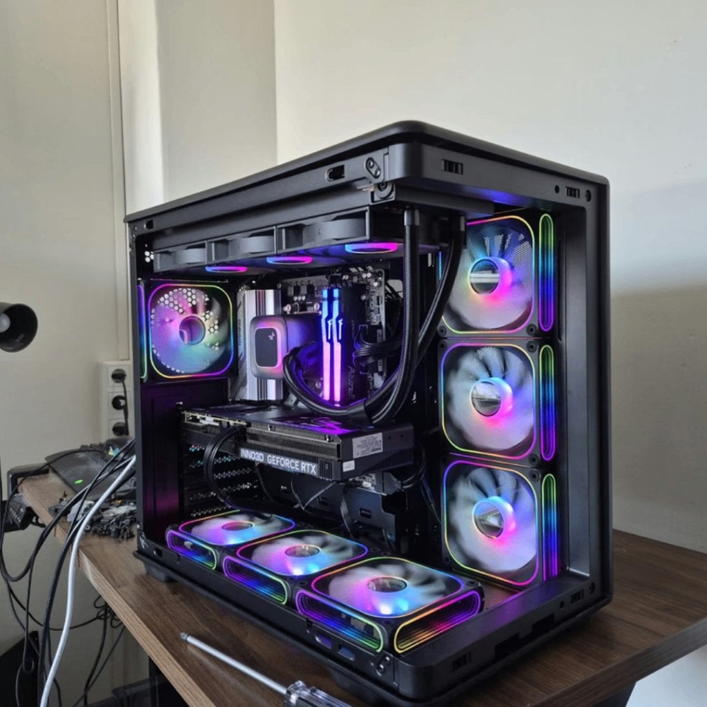 Gaming PC // RTX 5070 & AMD 7 7800X3D, Ophalen, 7604 HM, 32 GB, DTGParts.Business@gmail.com