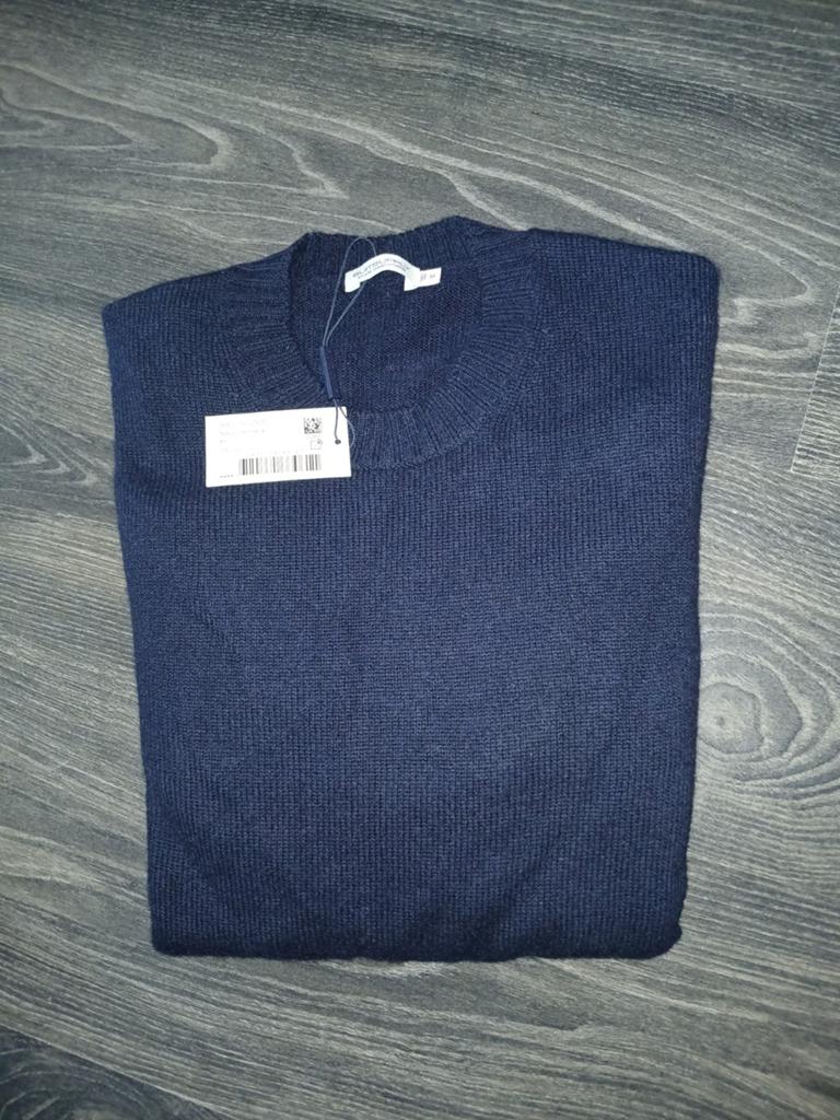 Suitsupply trui Navy Crewneck M, Nieuw, Ophalen of Verzenden, Suitsupply, Maat 48/50 (M)