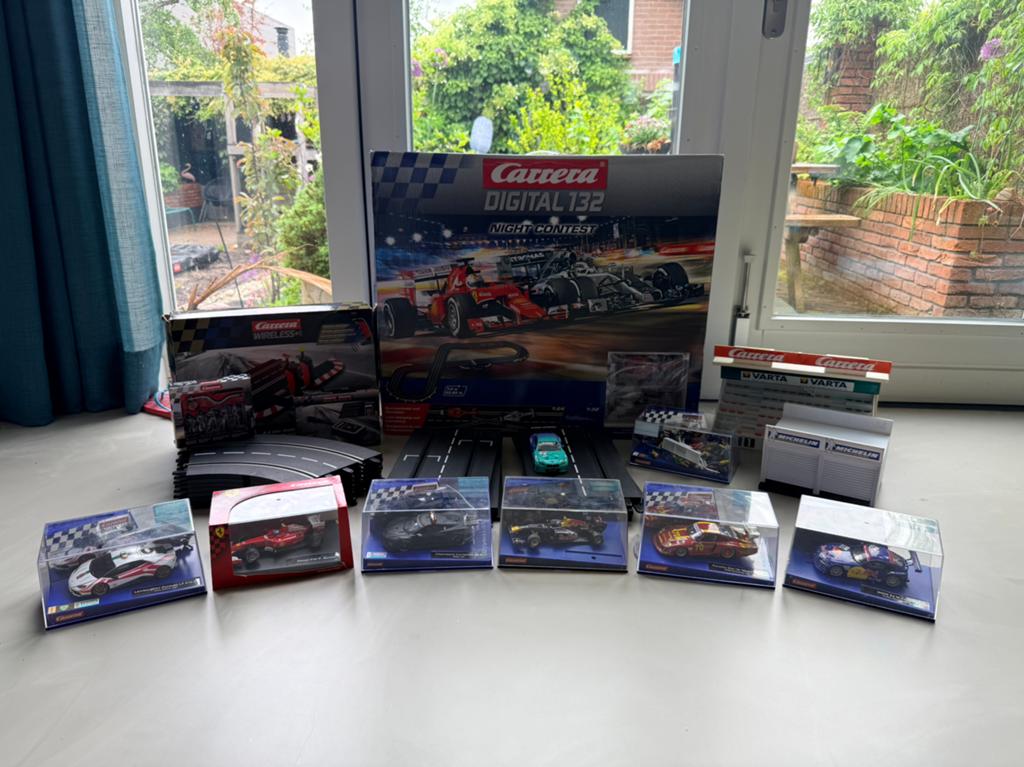 Carrera digital 132 grote set met extra’s, Ophalen, Elektrisch, Carrera