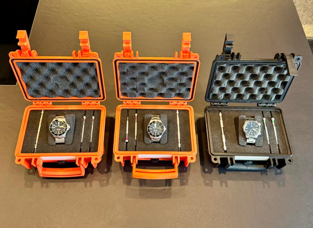 TWCO horloge Sea Rescue Diver 2x en Salvage Diver, Ophalen of Verzenden, Zo goed als nieuw, Polshorloge, Overige merken