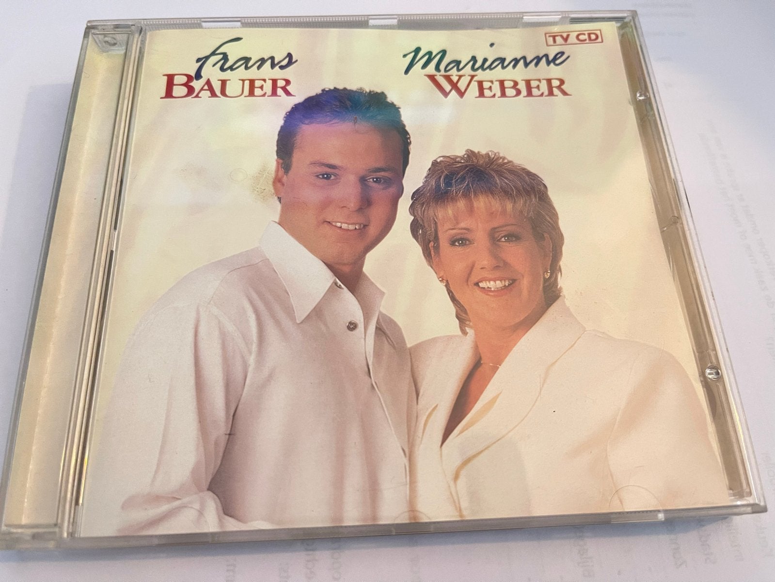 Frans Bauer & Marianne Weber - TV CD, Ophalen of Verzenden, Gebruikt