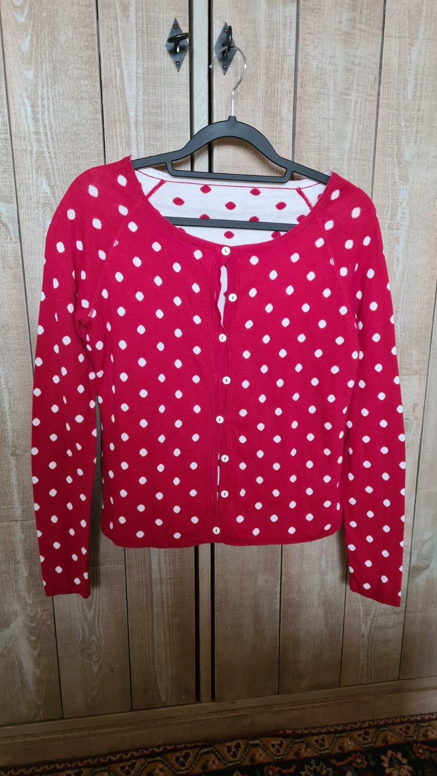 Vintage Rockabilly Vest - Dikke Viscose Katoen Mix Maat M, Kleding | Dames, Truien en Vesten, Zo goed als nieuw, Maat 38/40 (M)