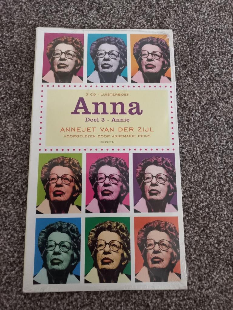 Luisterboek Anna Deel 3 - Annie - nieuw in folie, Boeken, Ophalen of Verzenden, Annejet van der Zijl, Cd, Volwassene