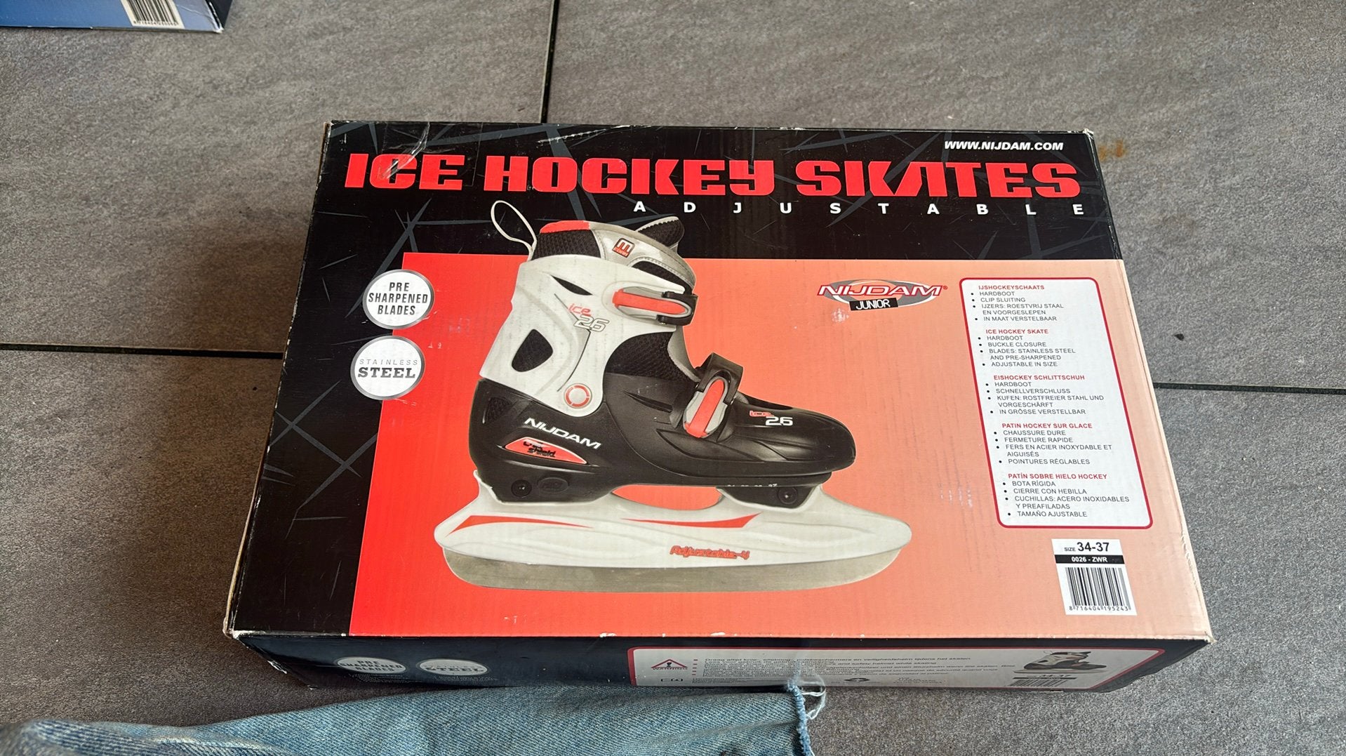 Nijdam schaatsen, Ophalen of Verzenden, Nieuw, IJshockeyschaatsen, Nijdam