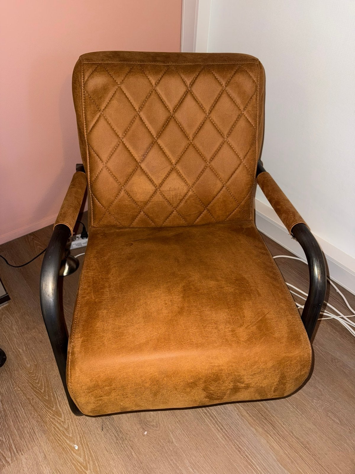 Twee relaxstoelen te koop inclusief bijzettafel, Ophalen, Zo goed als nieuw, 75 tot 100 cm, 50 tot 75 cm