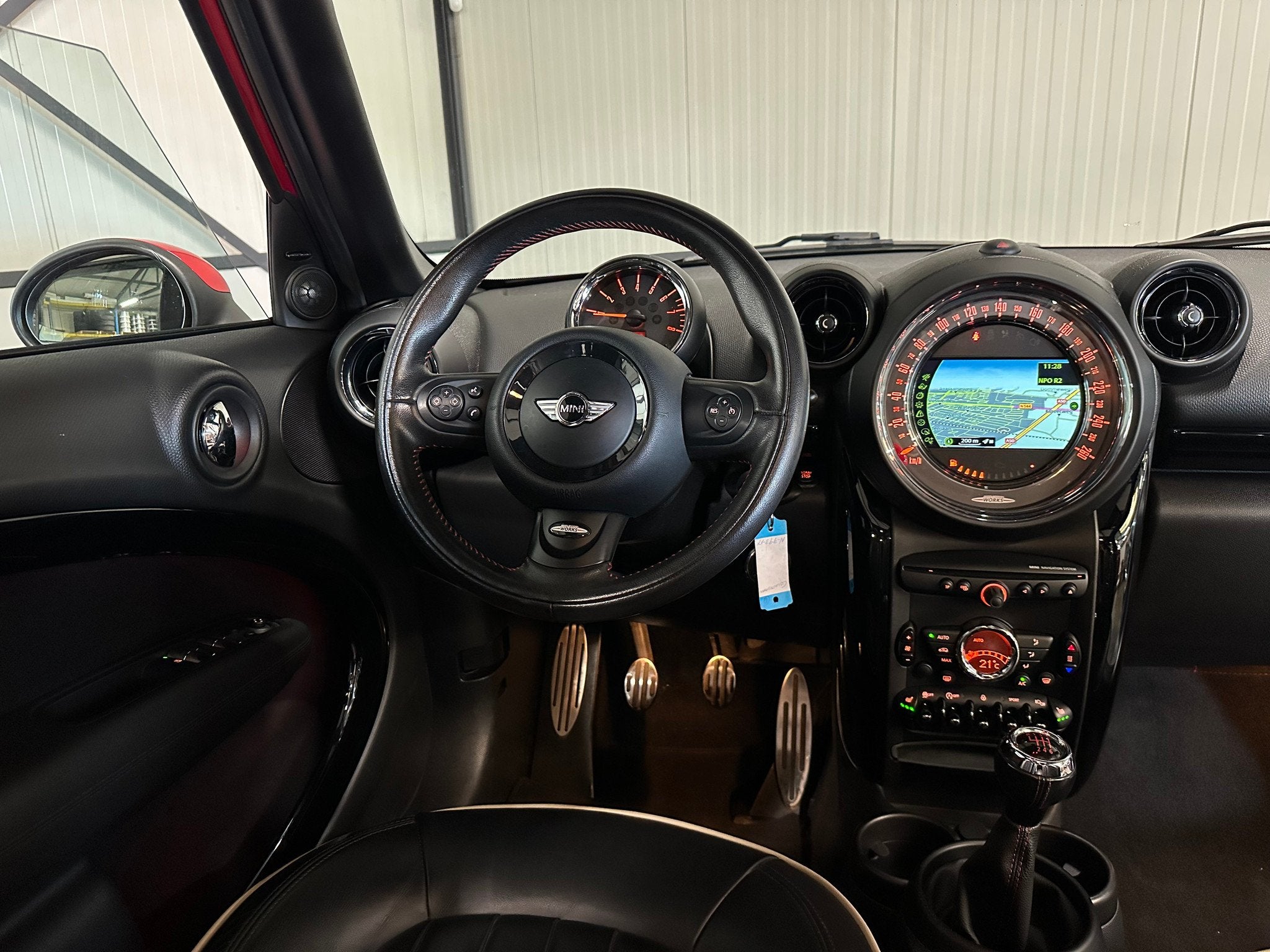 Mini Mini Countryman 1.6 John Cooper Works ALL4 | Leer | Pan, Auto's, 1380 kg, Gebruikt, Euro 6, Vierwielaandrijving