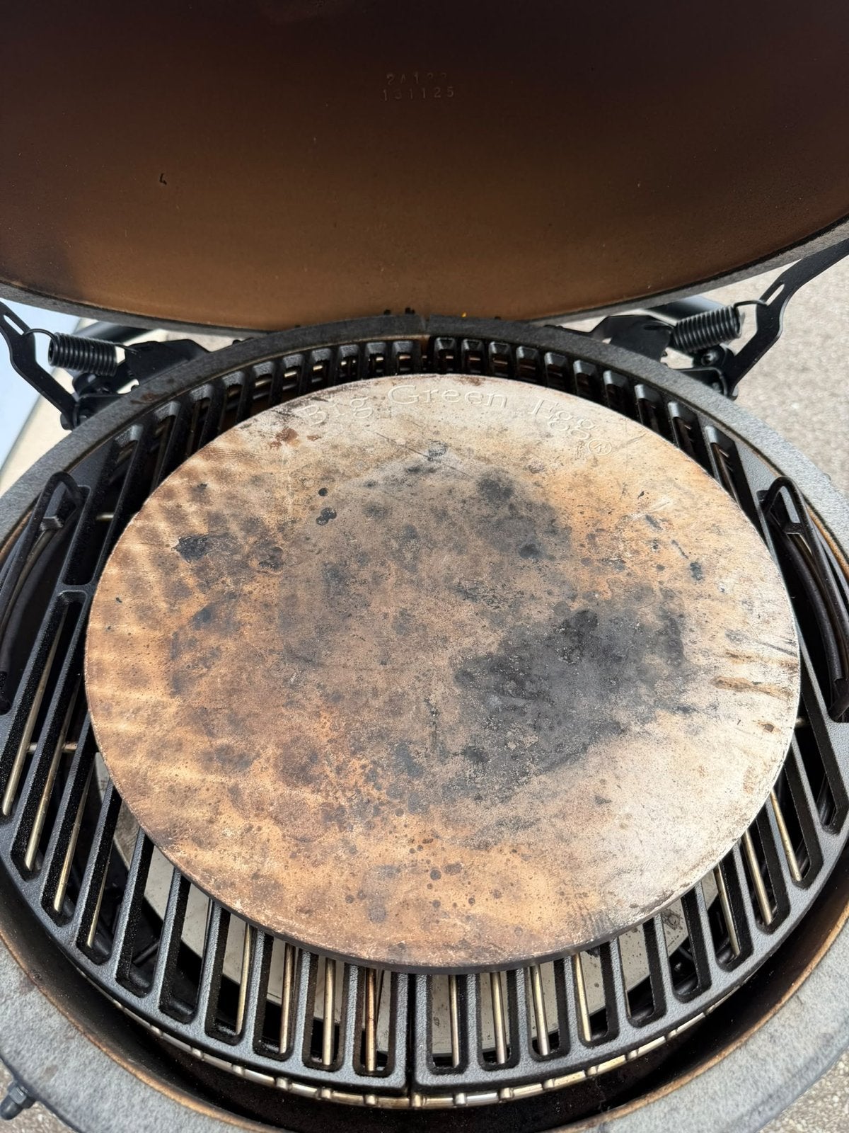 Big Green Egg Large met accessoires, Tuin en Terras, Ophalen of Verzenden, Zo goed als nieuw