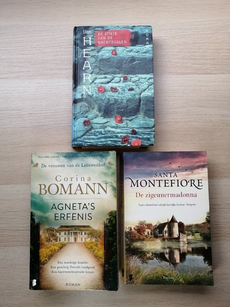 Set van 3 boeken - Romans, Boeken, Verzenden, Gelezen, Diverse auteurs