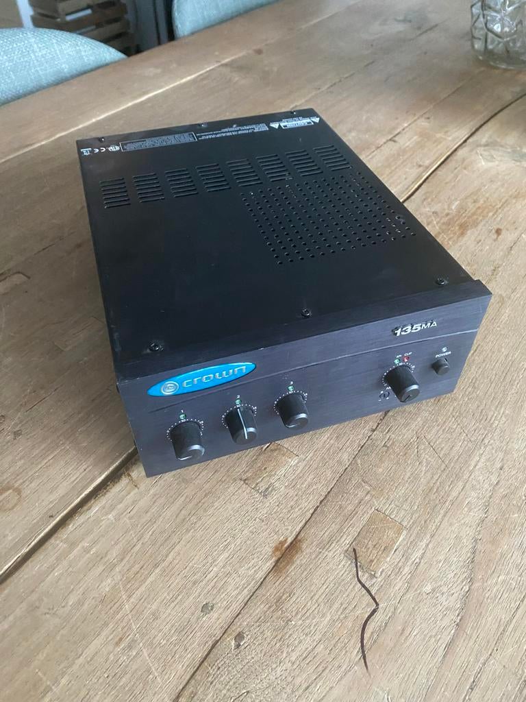 Crown 135MA Mixer-Versterker - 35W, Topstaat, Audio, Tv en Foto, Versterkers en Receivers, Zo goed als nieuw, Overige systemen