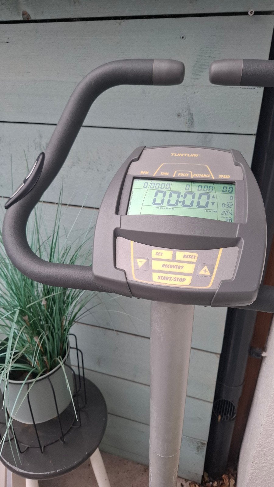 Tunturi Competence F35 Hometrainer ergometer fiets trainen, Ophalen, Gebruikt, Metaal, Benen