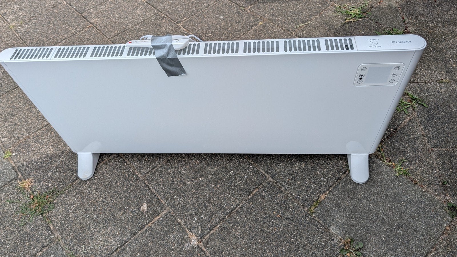 Elektrische kachel - Eurom - z.g.a.n. - 2500 watt, Doe-het-zelf en Verbouw, Verwarming en Radiatoren, Ophalen, 30 tot 80 cm, Kachel