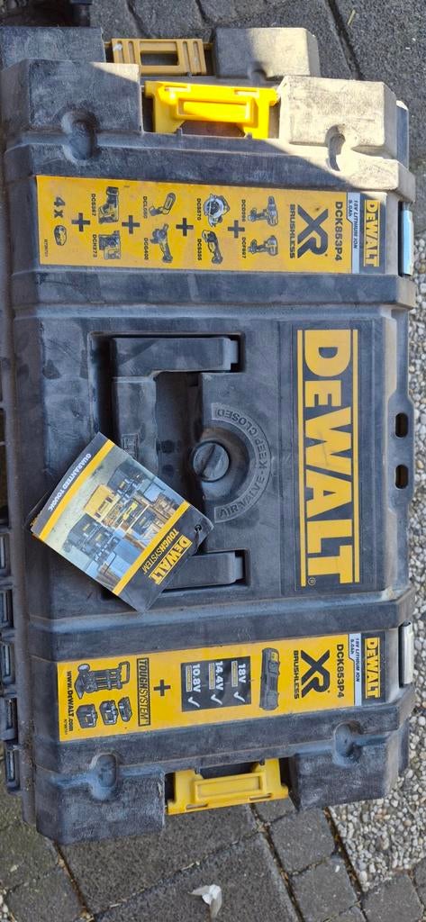 DeWalt toughsysteem Gereedschapskoffer met Inlay, Ophalen of Verzenden